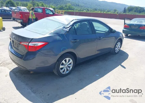 2014 Toyota Corolla Le from USA, damaged, VIN 5YFBURHE0EP092046